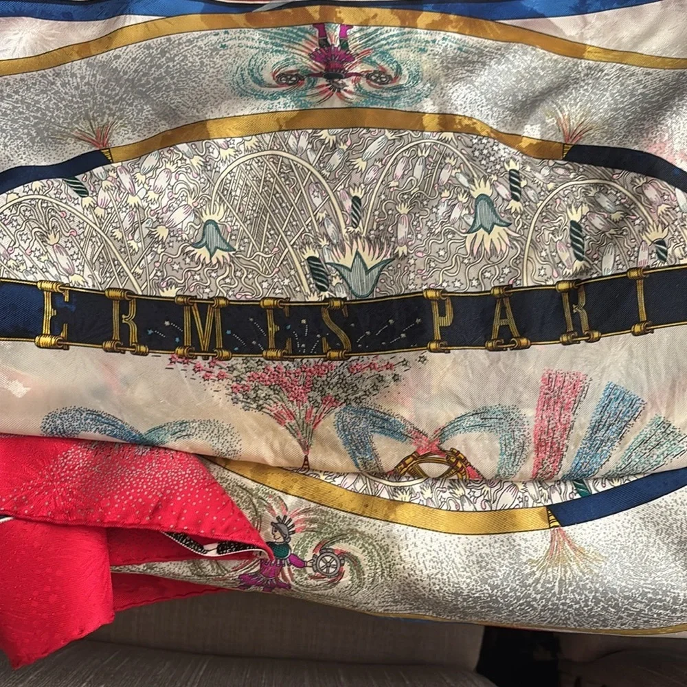 Hermes Multicolor Equestrian Tapestry